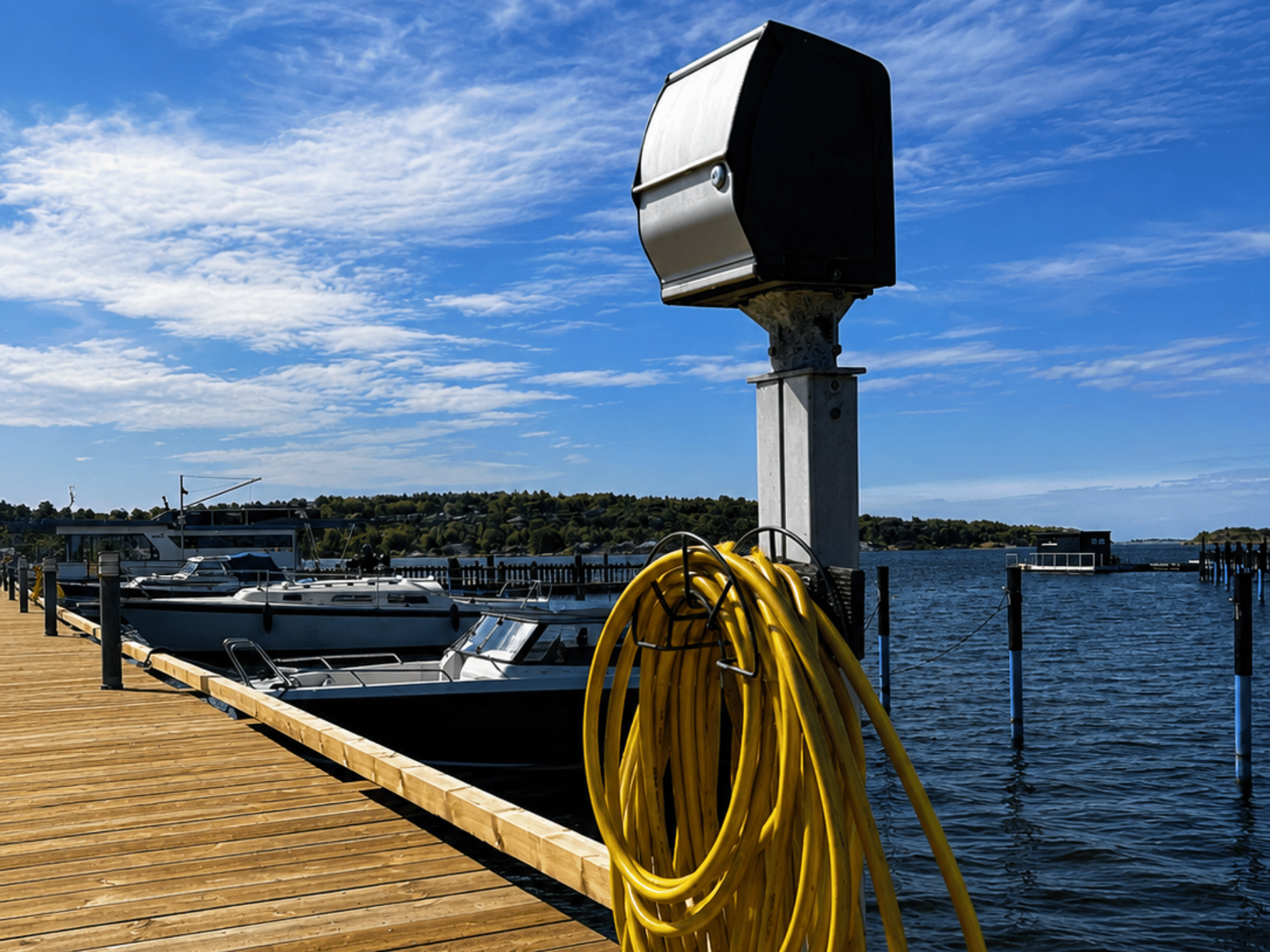 Brygga A – båtplatser vid vattnet